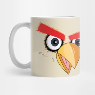 Face Birde -yellow- Mug